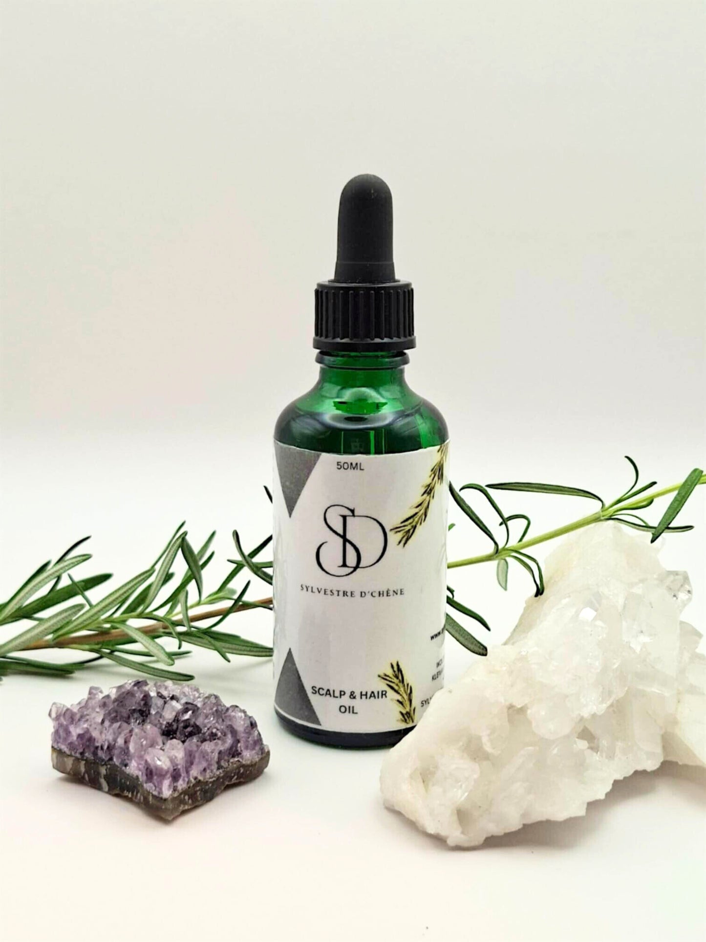 Rosmarin og Castor hårolje