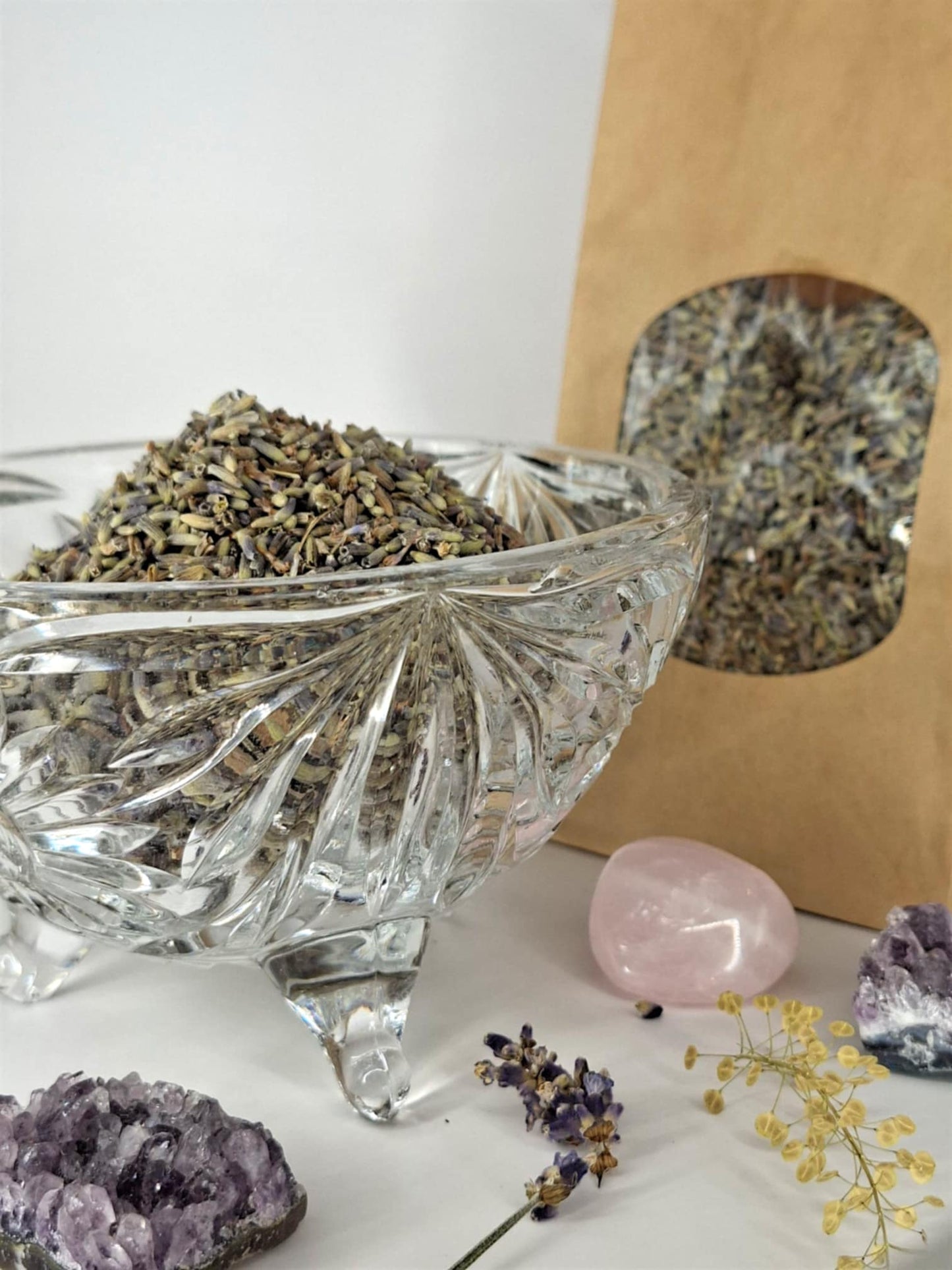 Tørket lavendel