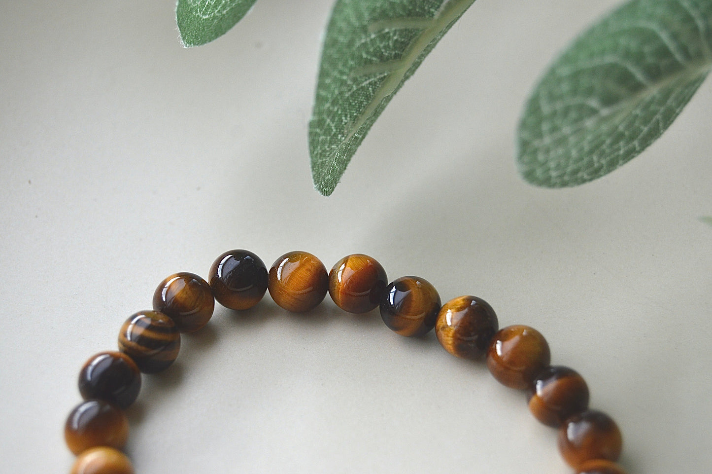 Tigerøye armbånd 8 mm – styrke, beskyttelse og selvtillit