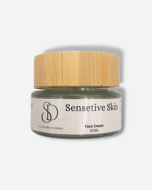 Face Cream for Sensitive Skin with Jojoba Oil and Rosehip
