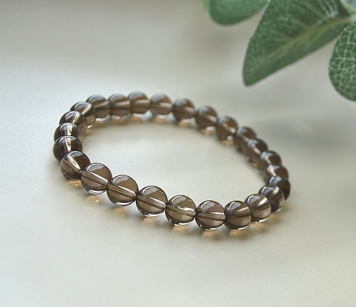 Røykkvarts armbånd – elegant, jordnær og beskyttende