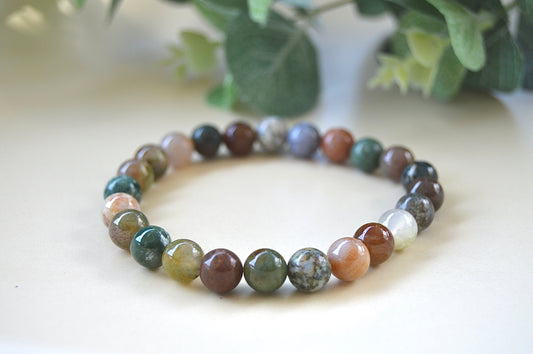 Indisk agat armbånd – balanse og indre ro