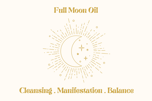 Full moon intention oil