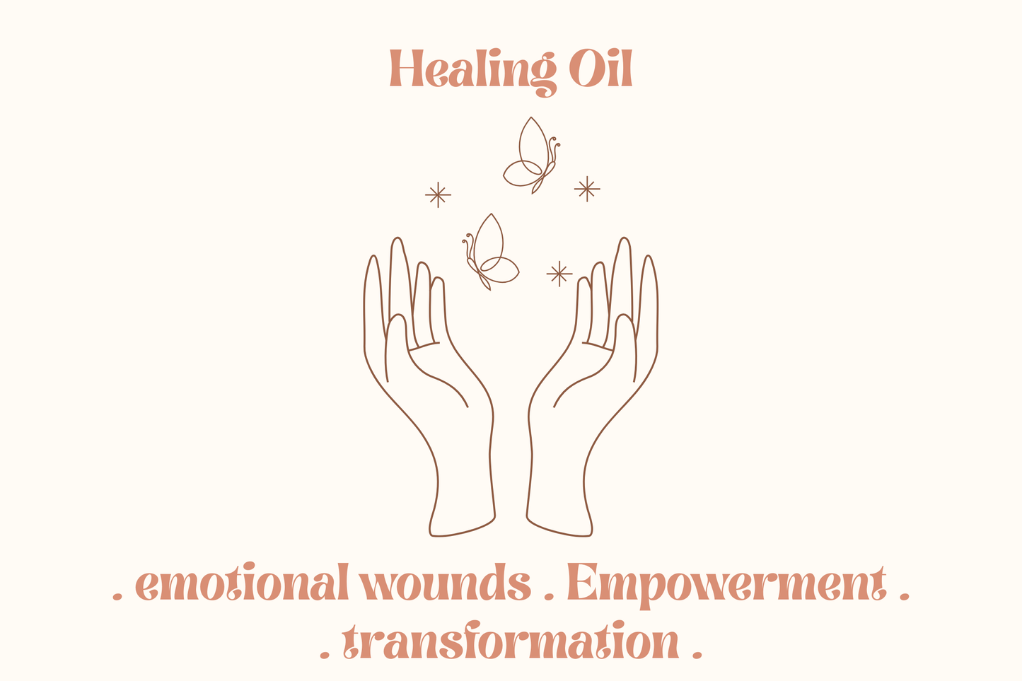 Healing intention oil