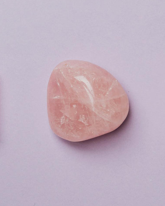 Rose quarts tumbled