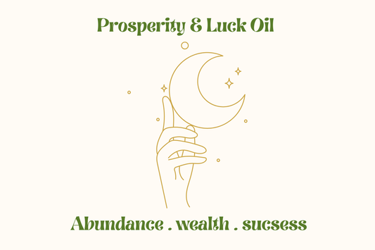Prosperity and Luck intention Oil